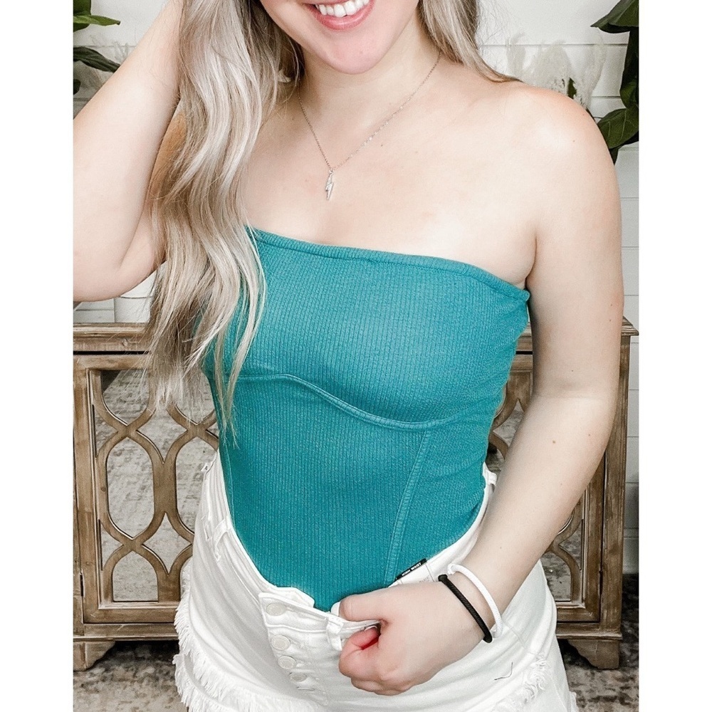 White Birch strapless contoured bodysuit